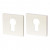 Keyed Cover Plates White  + $29.20 