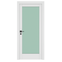 Luminia - White with Tempered Glass