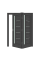 RIMINI – Modern Interior Door with Vertical Glass Insert
