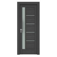 RIMINI – Modern Interior Door with Vertical Glass Insert