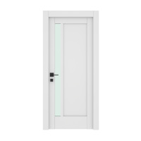 SERENA – Solid Core Interior Door with Vertical Glass Insert
