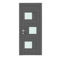 VENEZIA – Modern Solid Core Interior Door with Glass Inserts